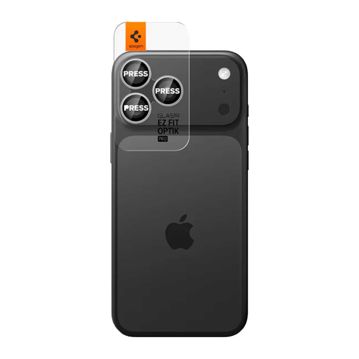 Spigen Optik Pro EZ Fit Lens Protector - Protection d'objectif de caméra (lot de 2) Apple iPhone 17 Pro (Max) / 16 Pro (Max) / 15 Pro (Max) / 14 Pro (Max) - Argent