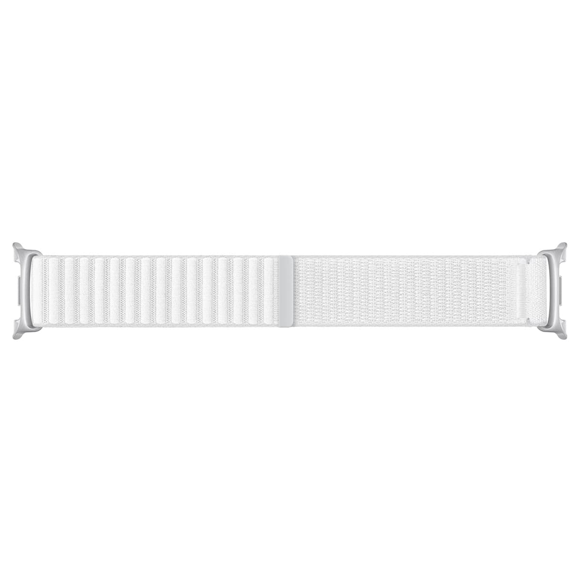 Bracelet en tissu original Samsung Galaxy Watch 8 (40/44mm) / Classic (46mm) - M/L - Blanc